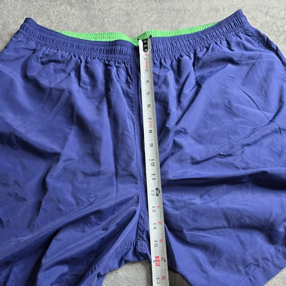 Polo Ralph Lauren Swim Trunks Mens 3XLT Navy Blue Green Pony Lined 6.5
